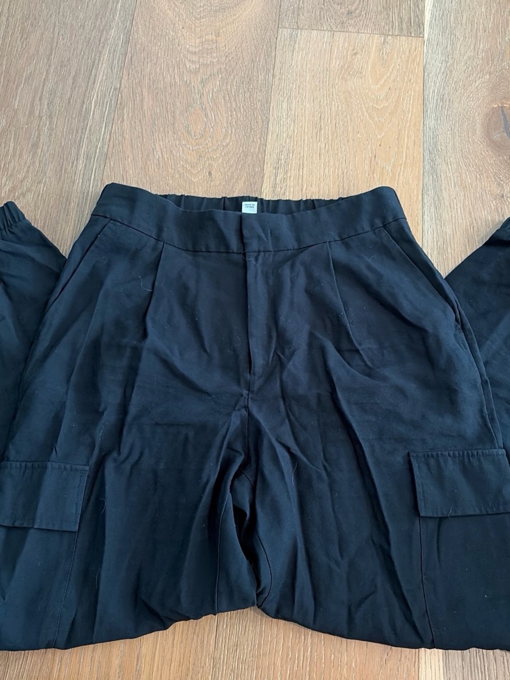 a new day Black Women's Cargo Jogger Trousers